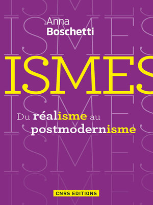 cover image of Ismes. Du réalisme au postmodernisme.